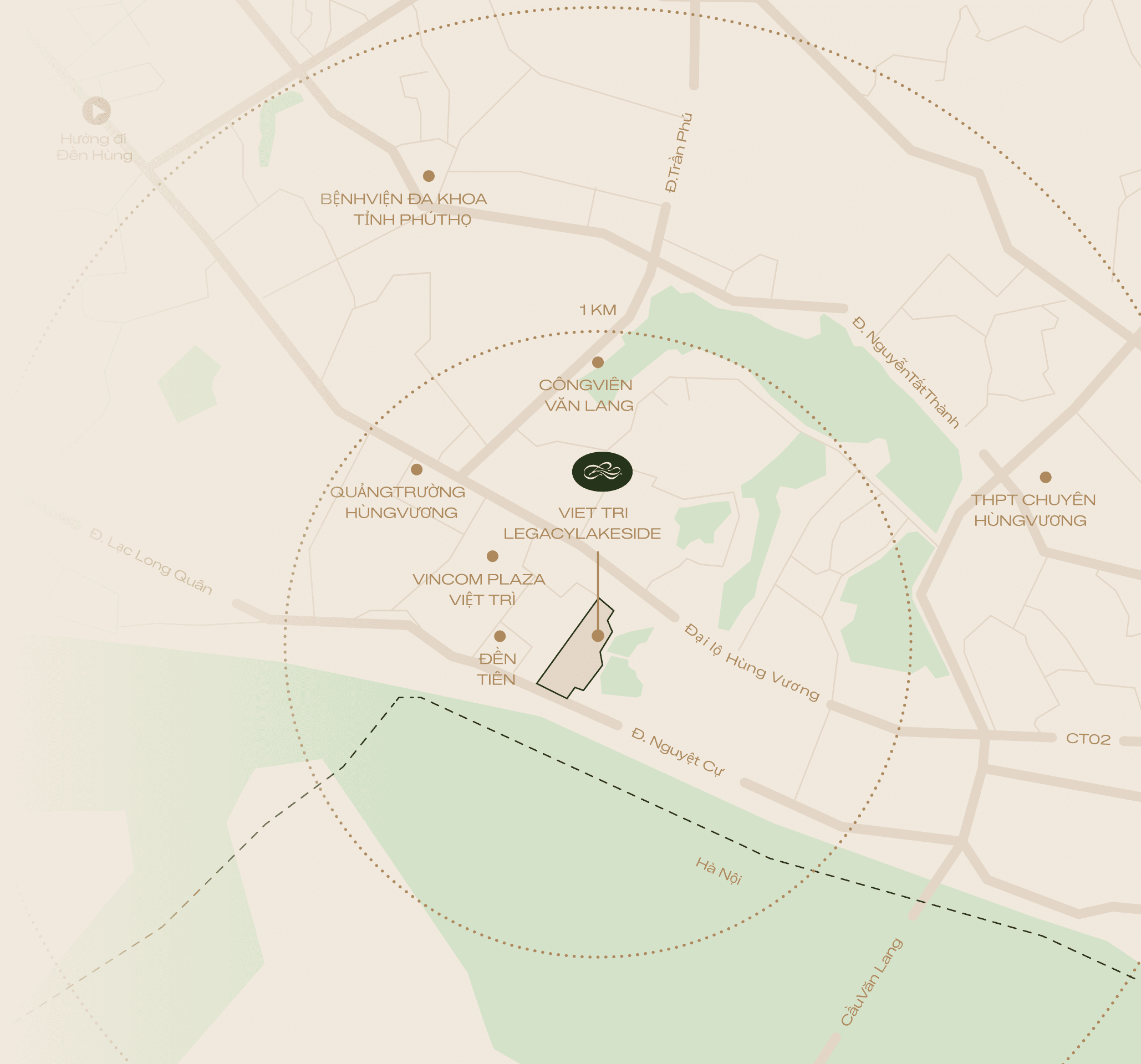 Viettri Legacy Map